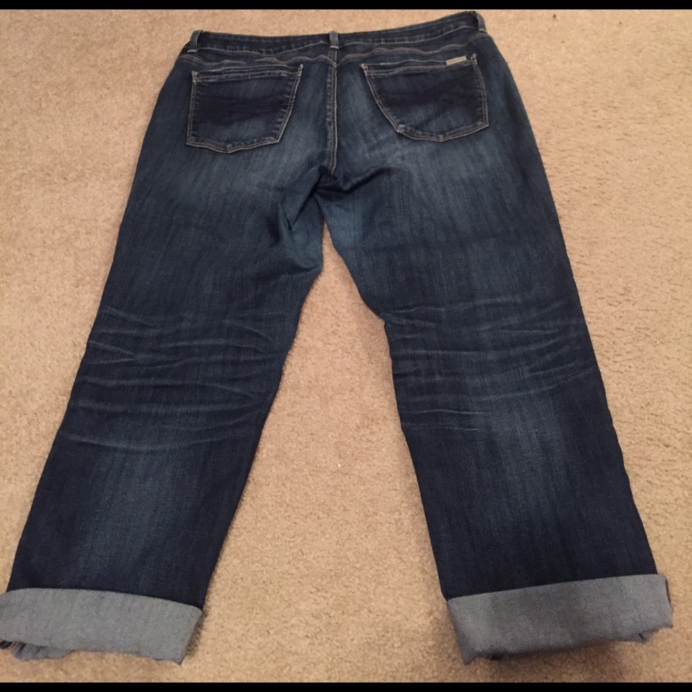 WHBM Contour Slim Crop sz 10