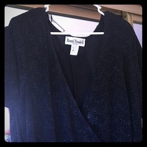 Beautiful black sparkly evening gown