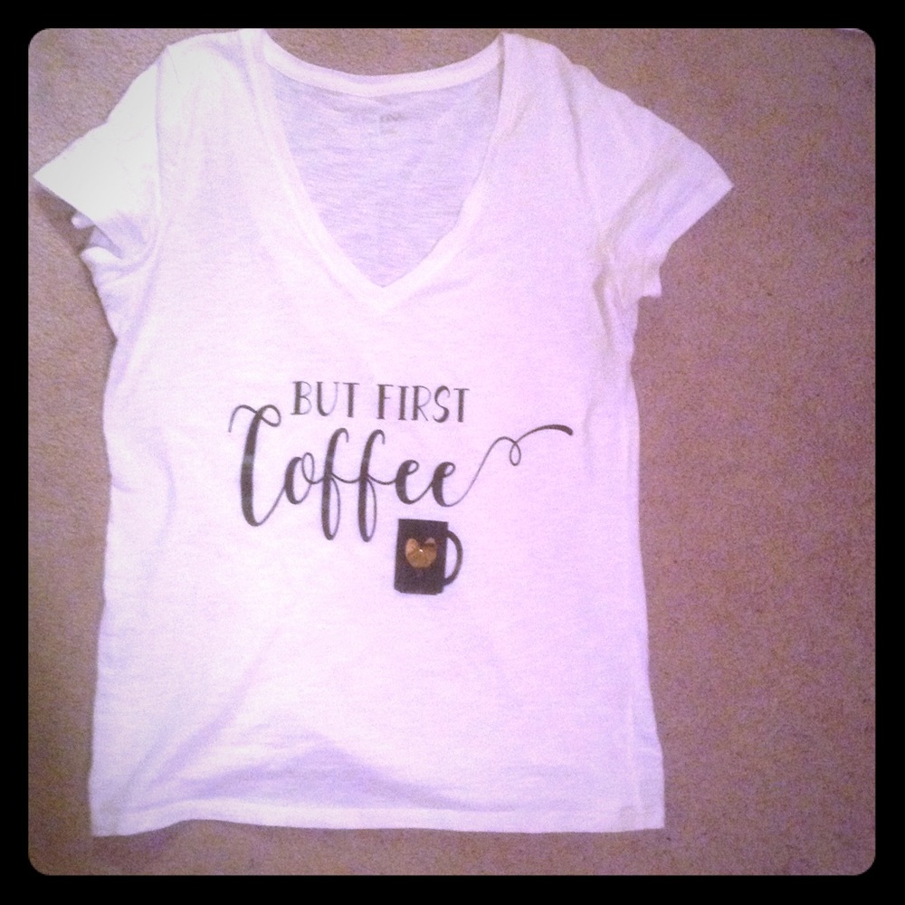 But first coffee tee