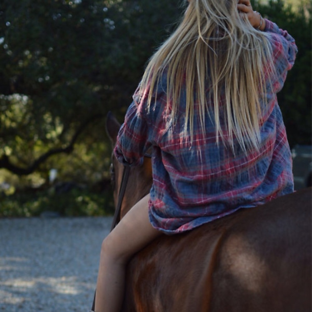 Free People Great Pretender Flannel (xs)