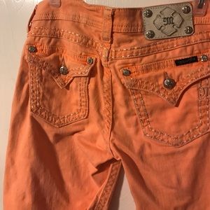 Miss me shorts (orange) size 28