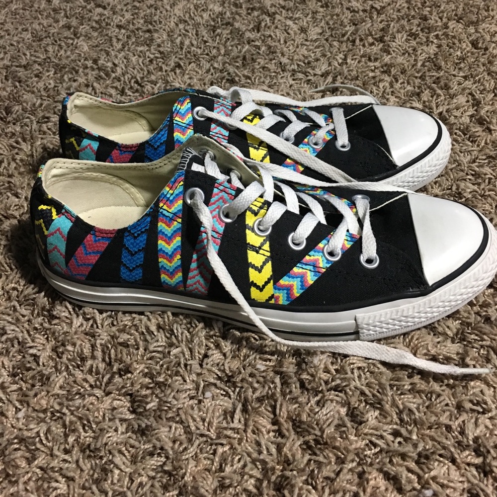 Striped Converse