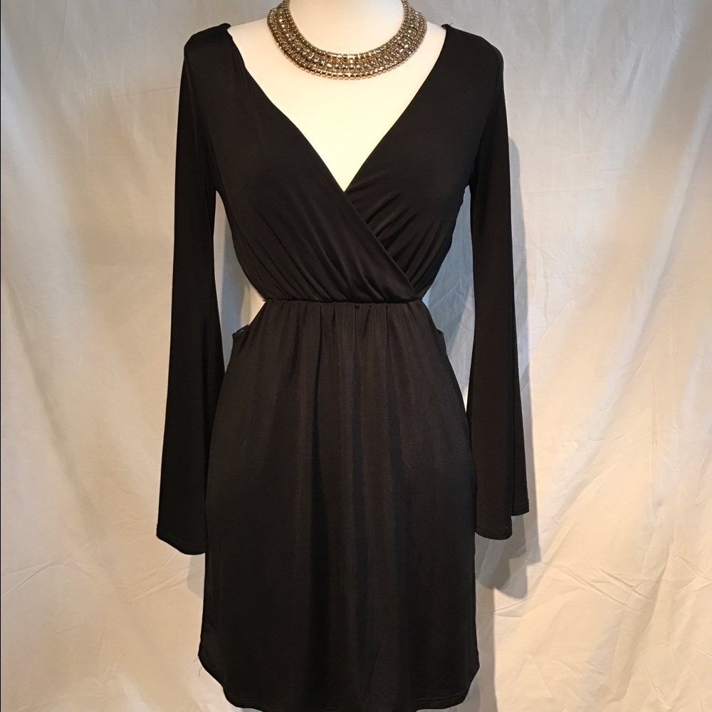 Black Open Sides Dress