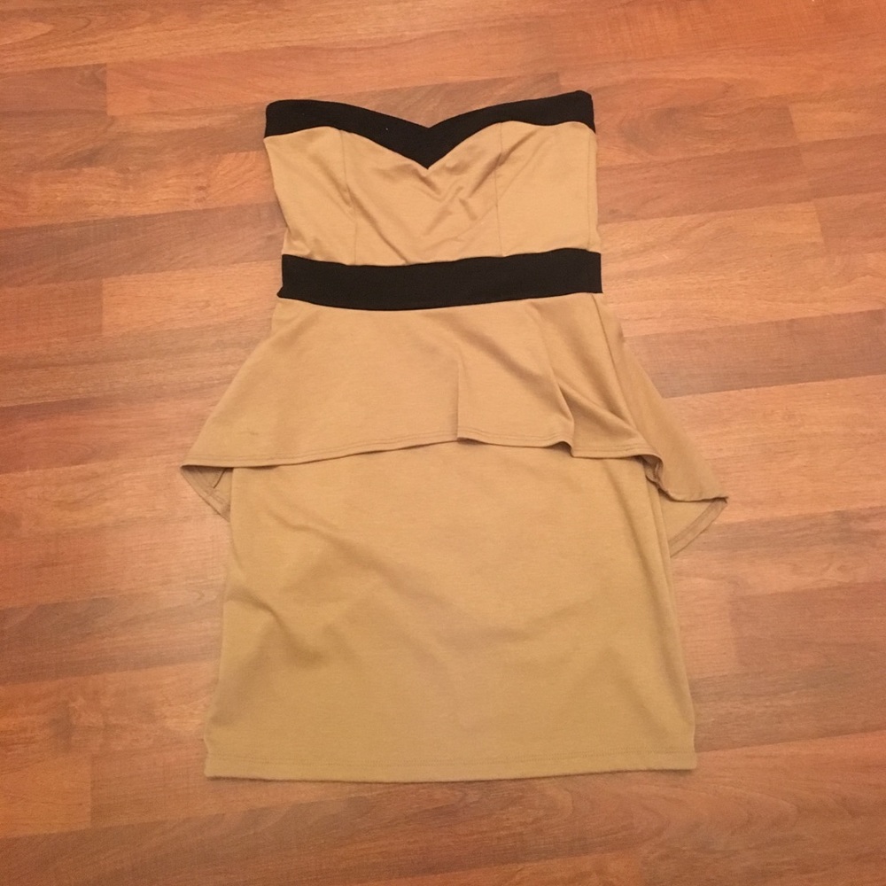 Brown formal dress - Worn Once - Size M