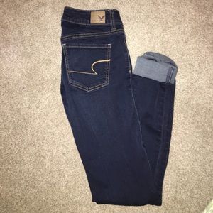 American Egan skinny jeans