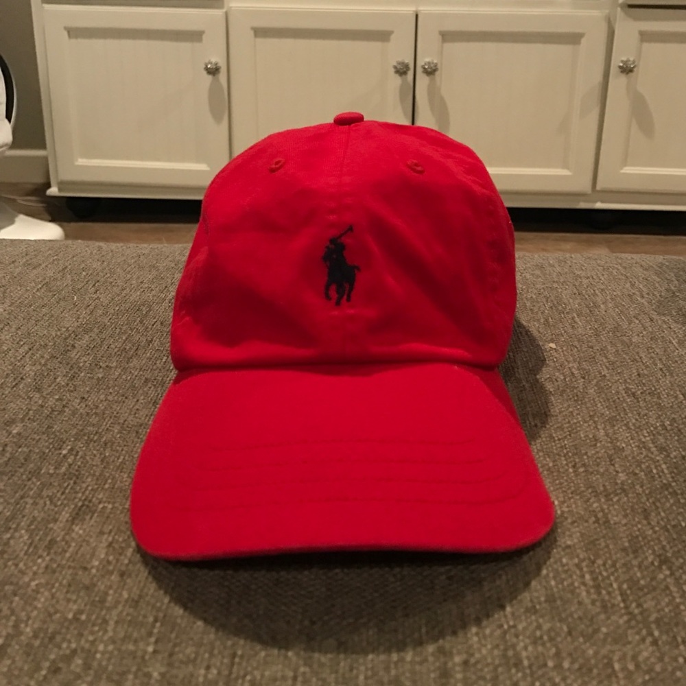 Red Polo Hat