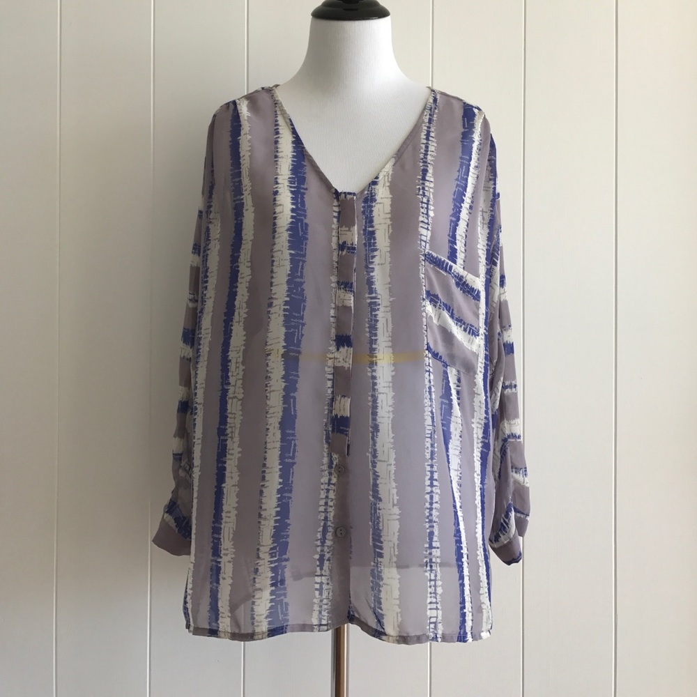 Sheer Harlowe & Graham top