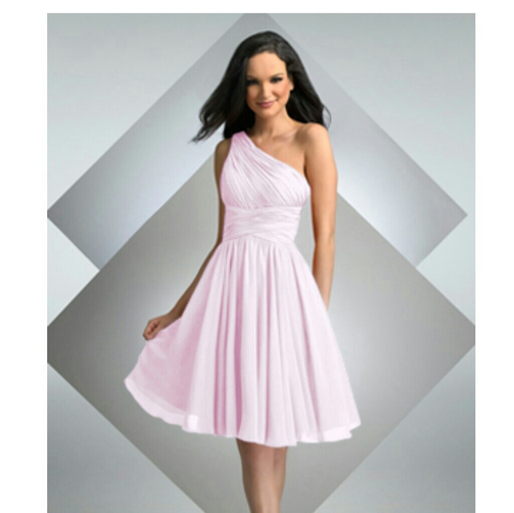 Bari Jay Bridesmaid Dress in Dusty Rose - Like New
