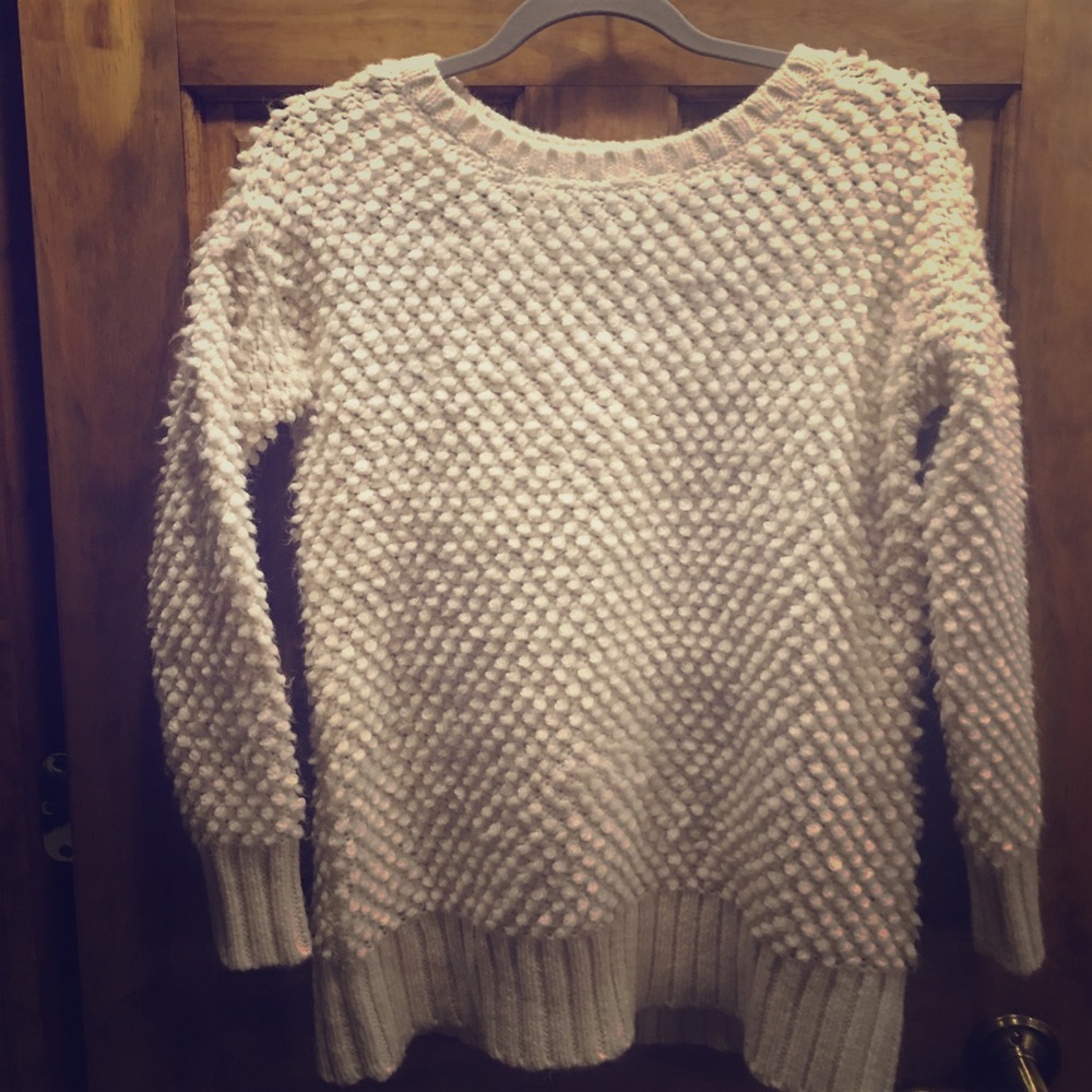Cream sweater