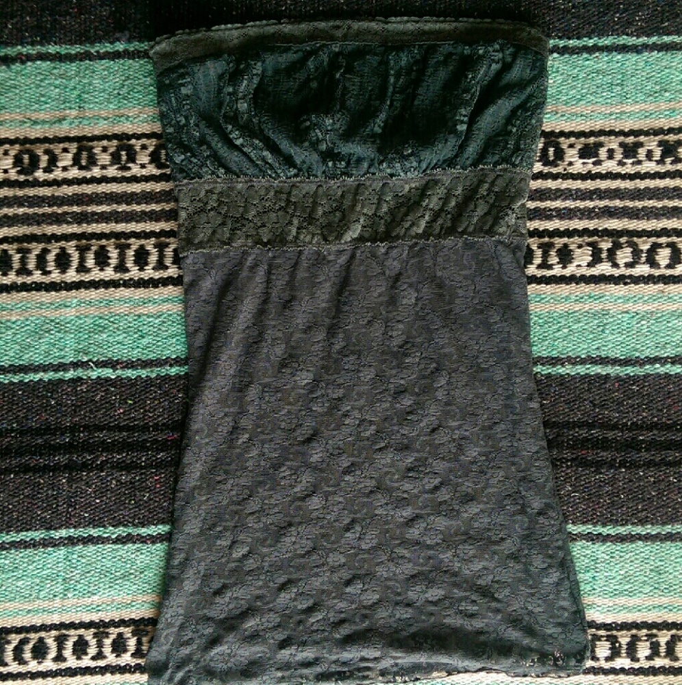 Intimately Free People Sheer Lace Tube Top