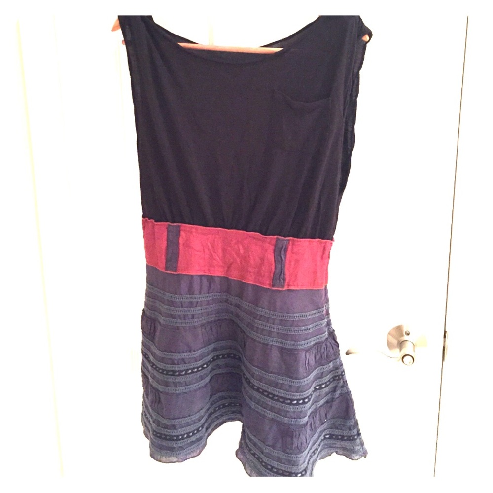 Free people 60s mod vibe dress sized small