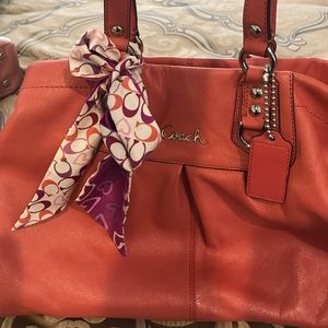 Slightly used Coach purse