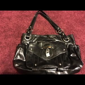 Black handbag