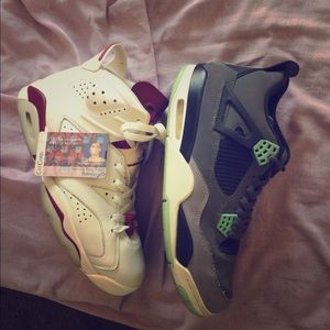 Jordan's 6s size 10.5 4s size 11.5 150 each obo