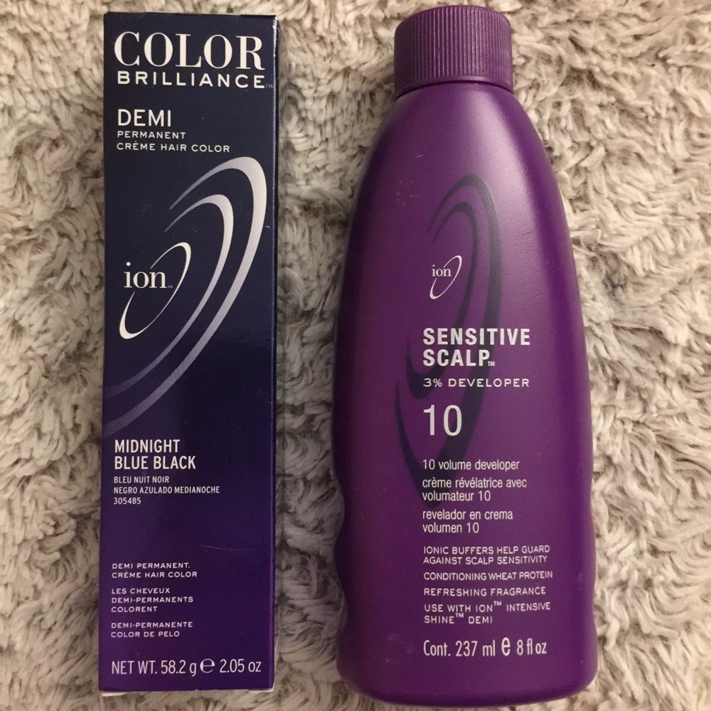 Ion Color Brilliance Midnight Blue Demi Hair Dye