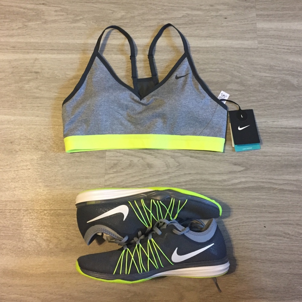 NWT Nike Pro Block Indy Women's Sports Bra Size L