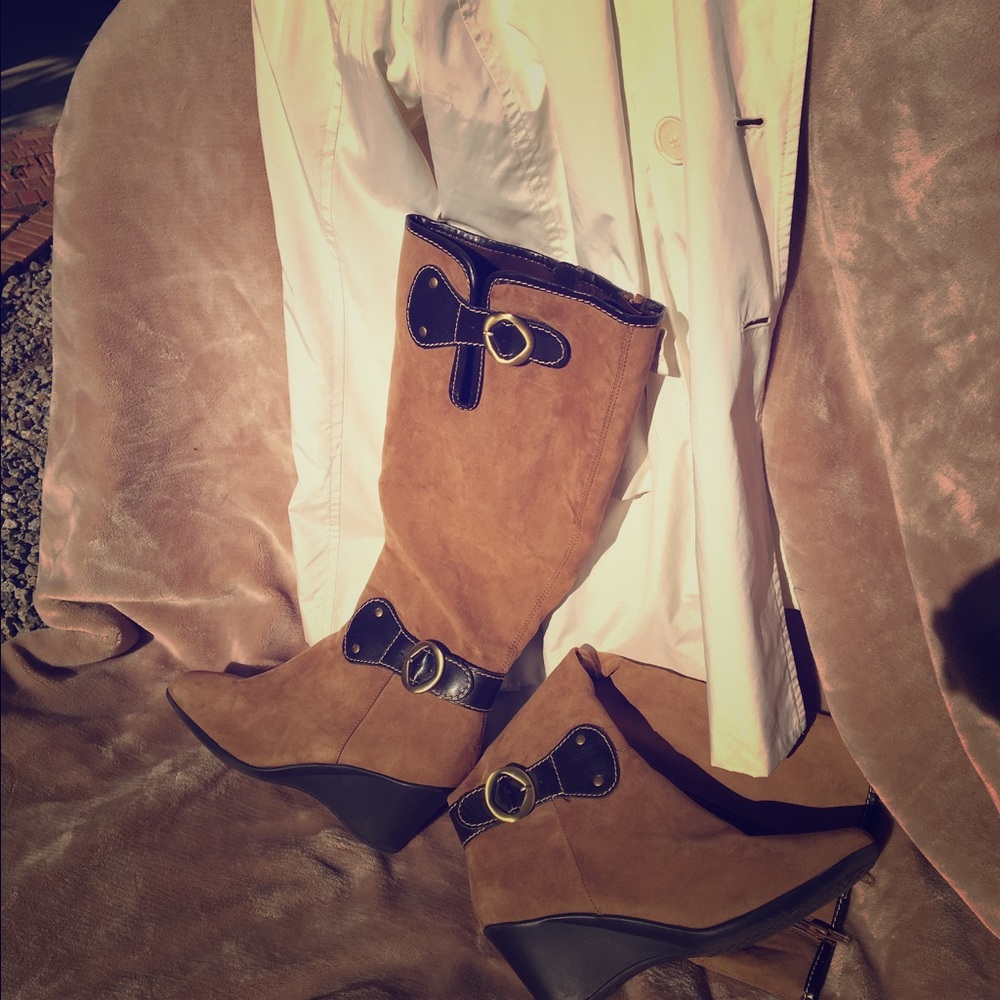 Aresole Boots Brown Size 10