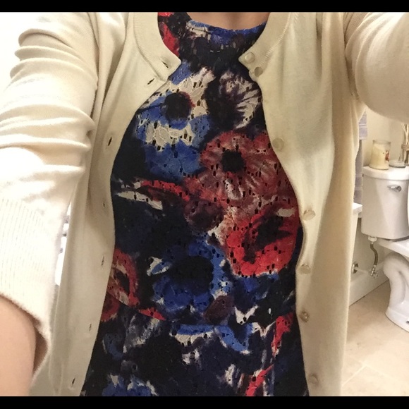 JCREW Claire cardigan. Cream. Small - Picture 3 of 4