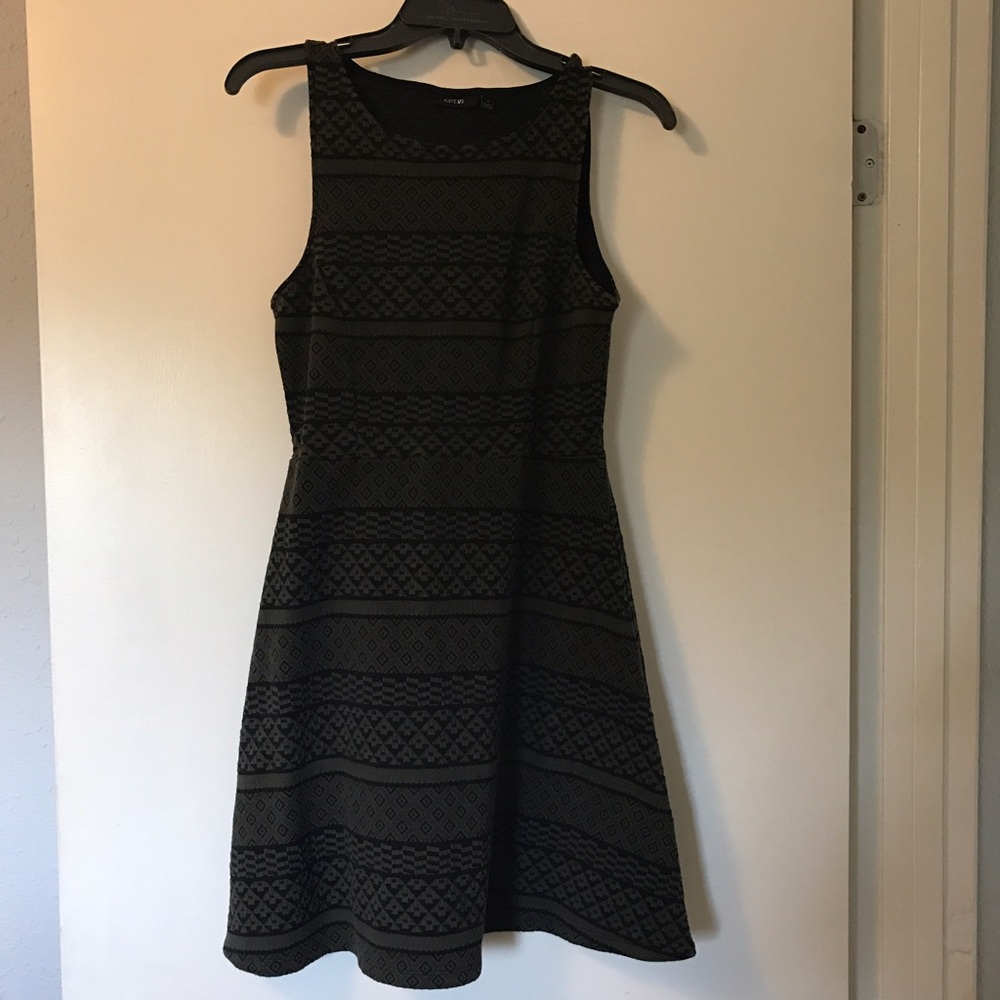 Green and Black Dress!