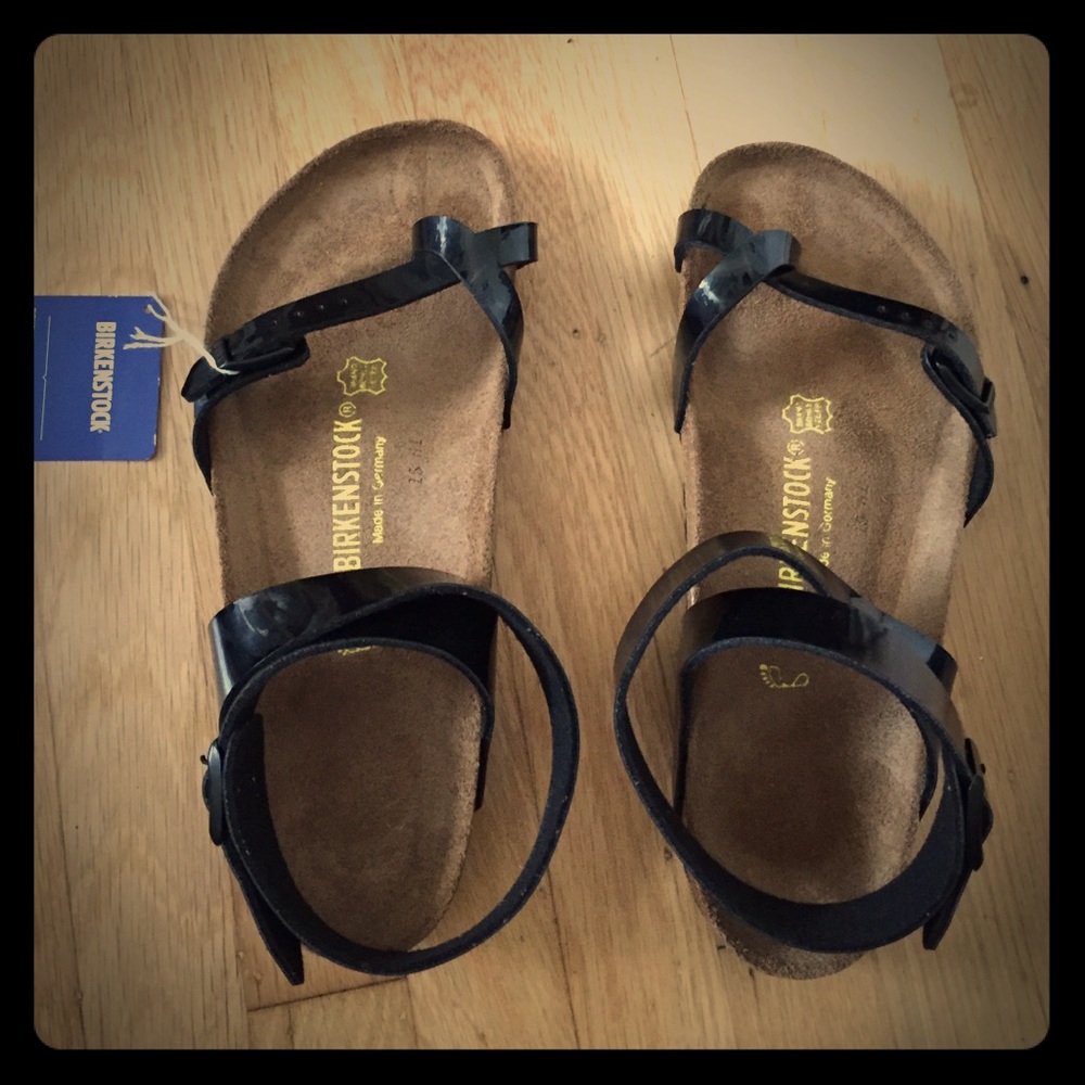 Black Yara Birkenstock Sandals