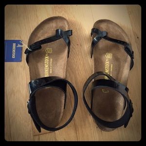 Black Yara Birkenstock Sandals