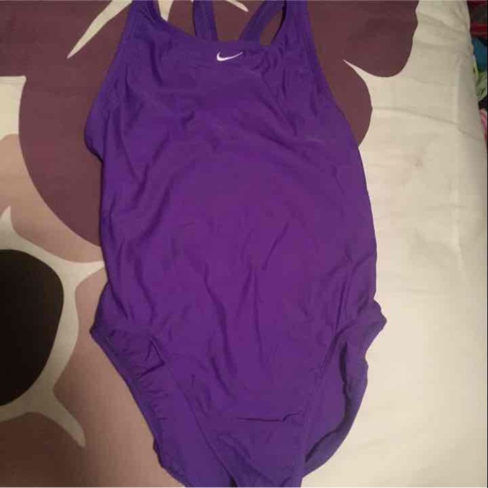 Purple Nike Swim Suit - Size 12 NWOT