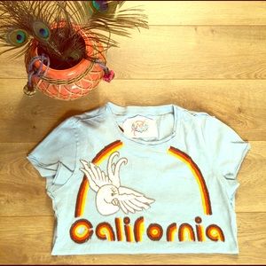 Retro 1970's California Embroidered T-Shirt