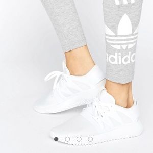 *BNIB* Adidas White Tubular Viral Sneakers 8.5