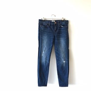 J. Crew Toothpick Jeans size 30