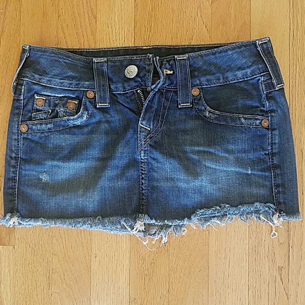 *SOLD*True Religion denim skirt*SOLD*