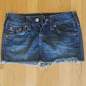 *SOLD*True Religion denim skirt*SOLD*