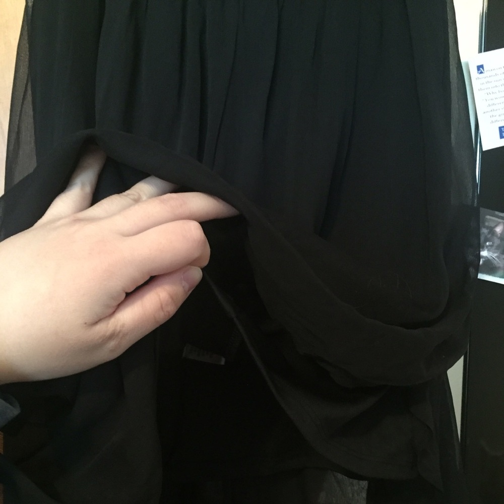 4 for $20 Black flowy skirt - Picture 3 of 3