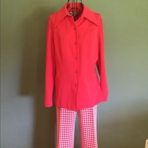 Vintage pantsuit, size Large