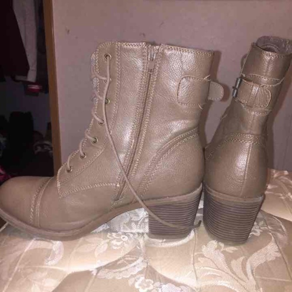 Charlotte Russe Chunky Heel Boots