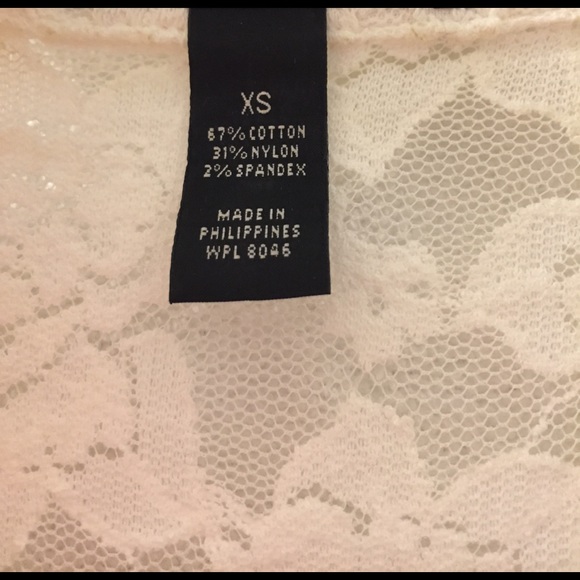INC lace jacket. Cream. XS - Picture 4 of 5