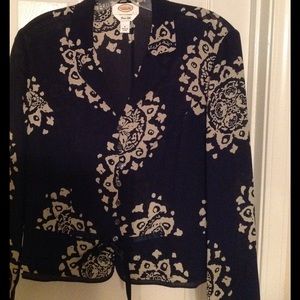 TALBOTS BUTTON FRONT BLOUSE