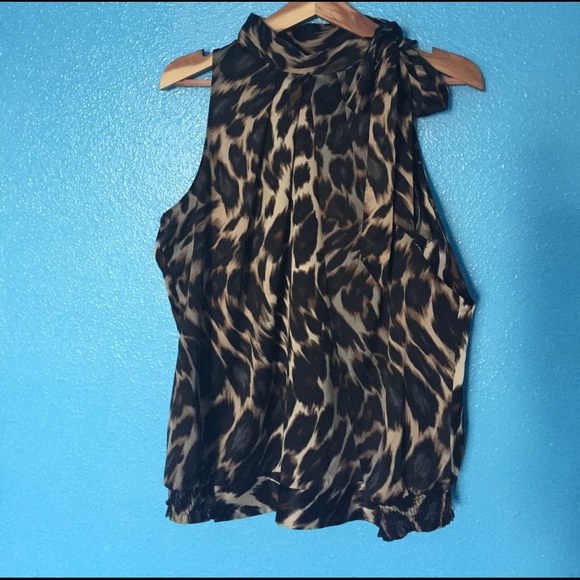 Worthington Tops - Leopard print Worthington top