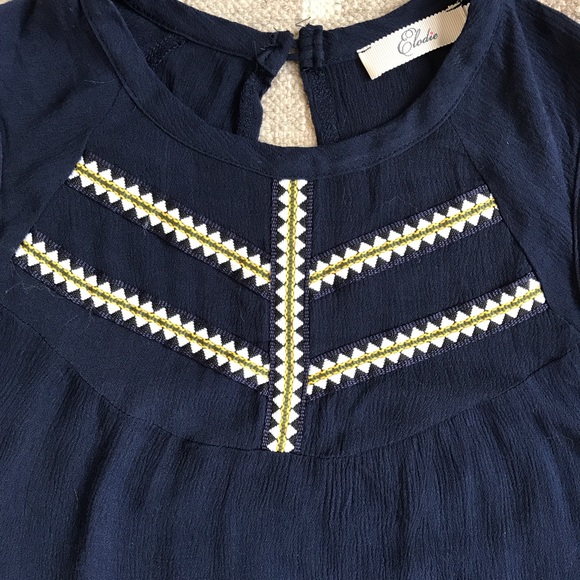 Anthropologie Tops - Embroidered Tank