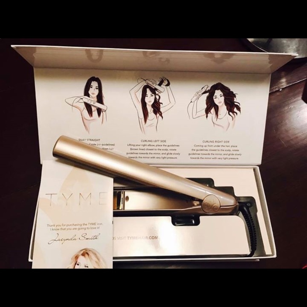 Tyme straightener + curler