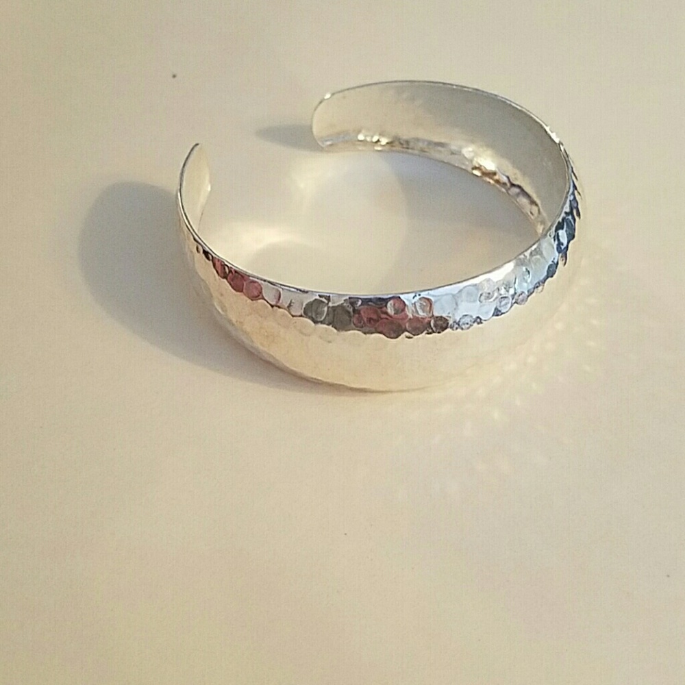 Beautiful Sterling silver cuff bracelet