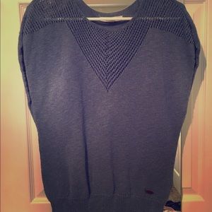 💁🏼 ROXY SLEEVELESS BLUE SWEATER, WORN TWICE