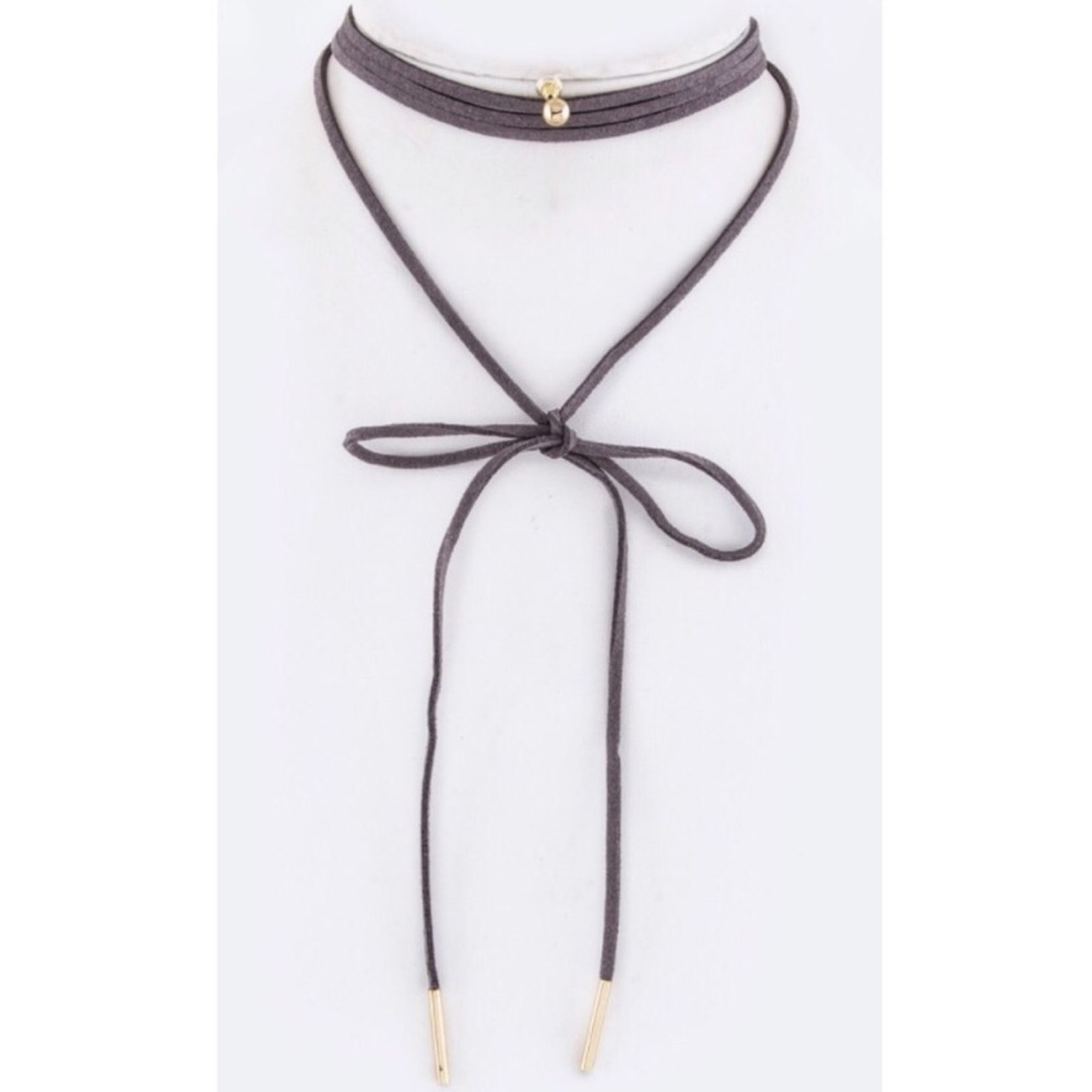 Long Suede Chokers