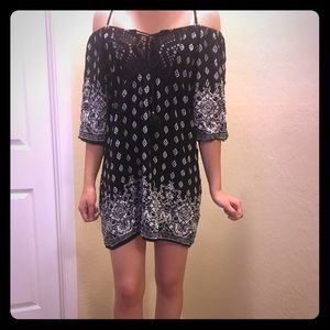 BOHO style dress. Brand new only worn once.