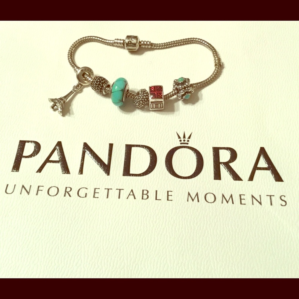 Pandora Bracelet With Charms