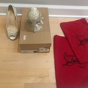 Christian Louboutin shoes WORN ONCE