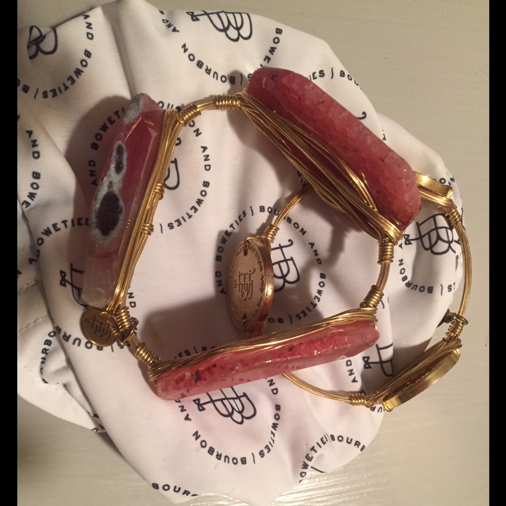 Bourbon and Boweties bracelets