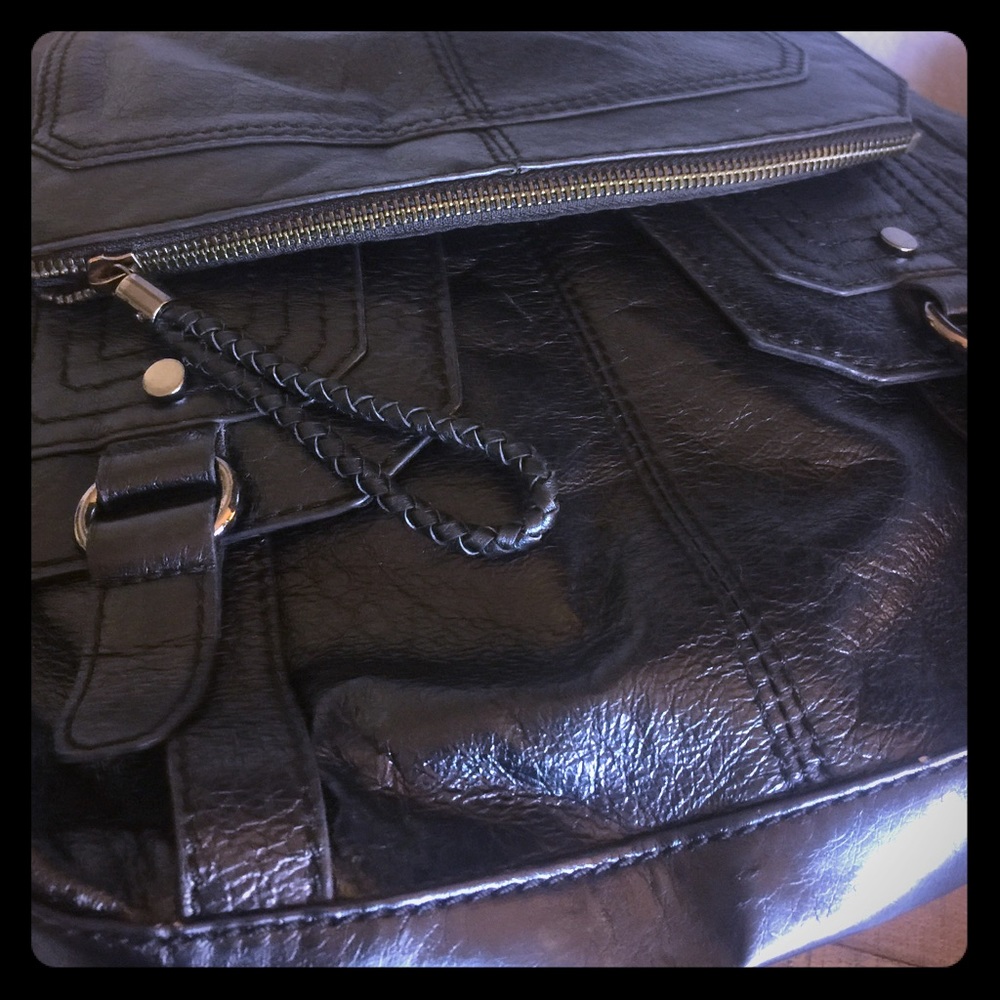 Leather The Sak messenger bag