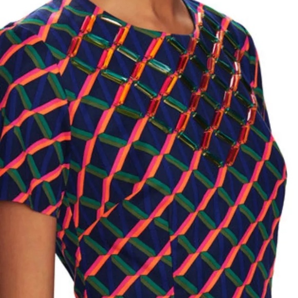 Trina Turk Printed Dress - Size 2 - Picture 4 of 5