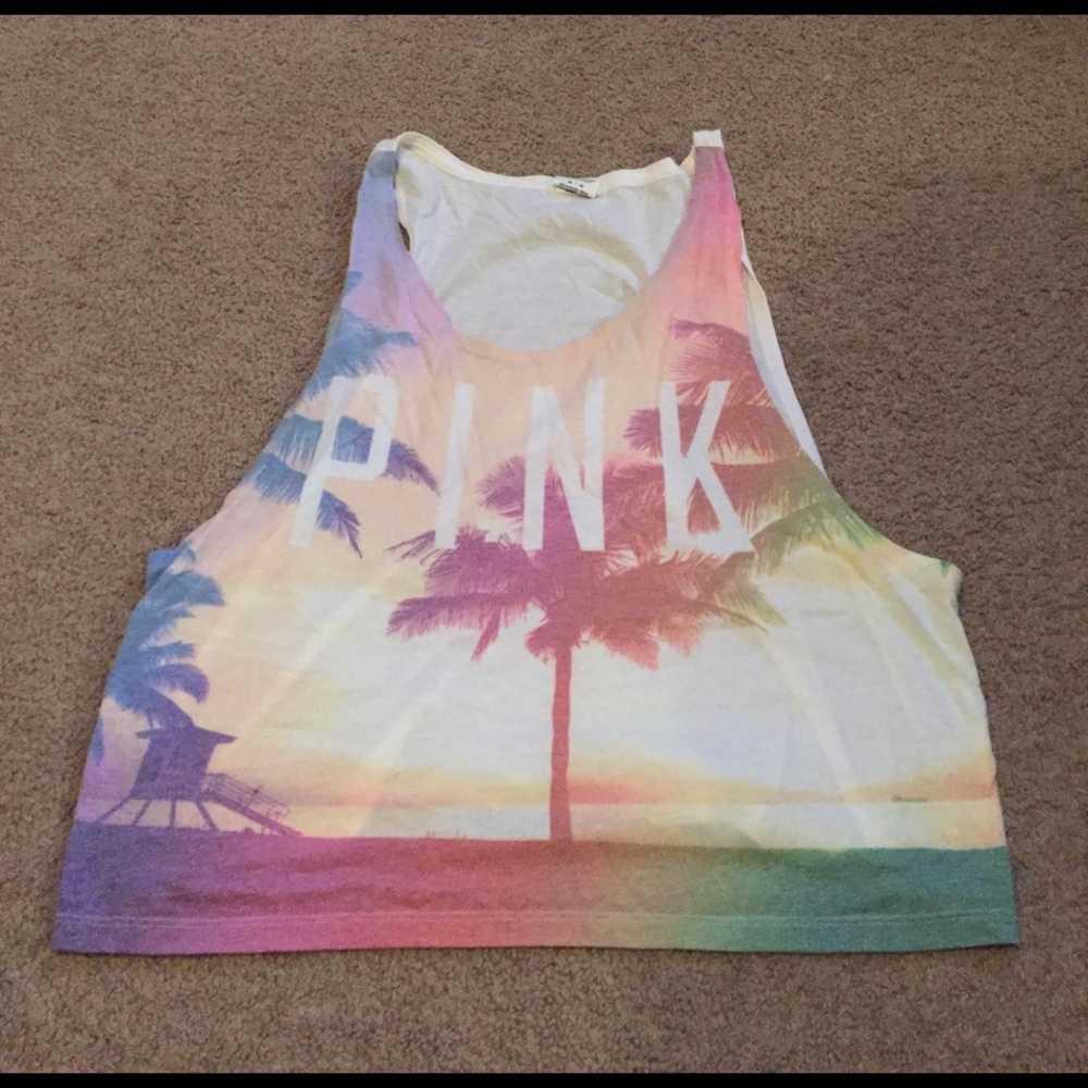 Pink summer tank