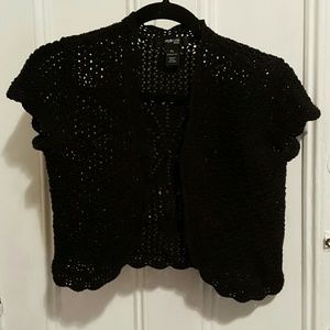 Black shrug